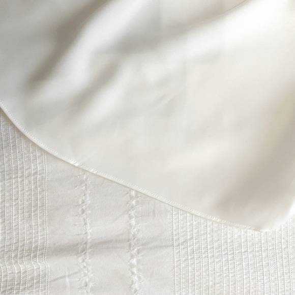 NWT YAURA WHITE  STRAPLESS SWEETHEART BRIDAL TRAIN EVENING FORMAL DRESS - L - Picture 11 of 11